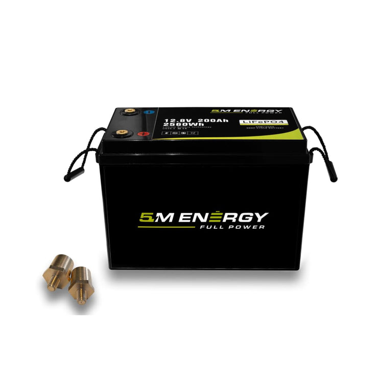 5M Energy Lithium Batterie 12V 200Ah LiFePO4 - Nettopreis
