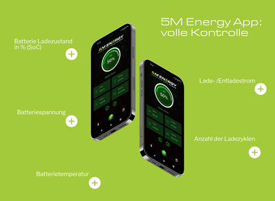 5M Energy BMS App - Batterien